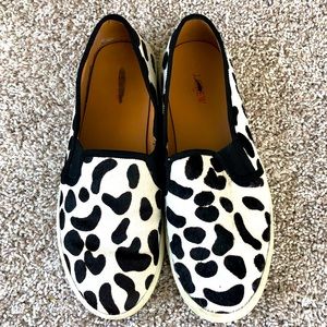 J Crew Cow Hair Loafers - Women’s 7